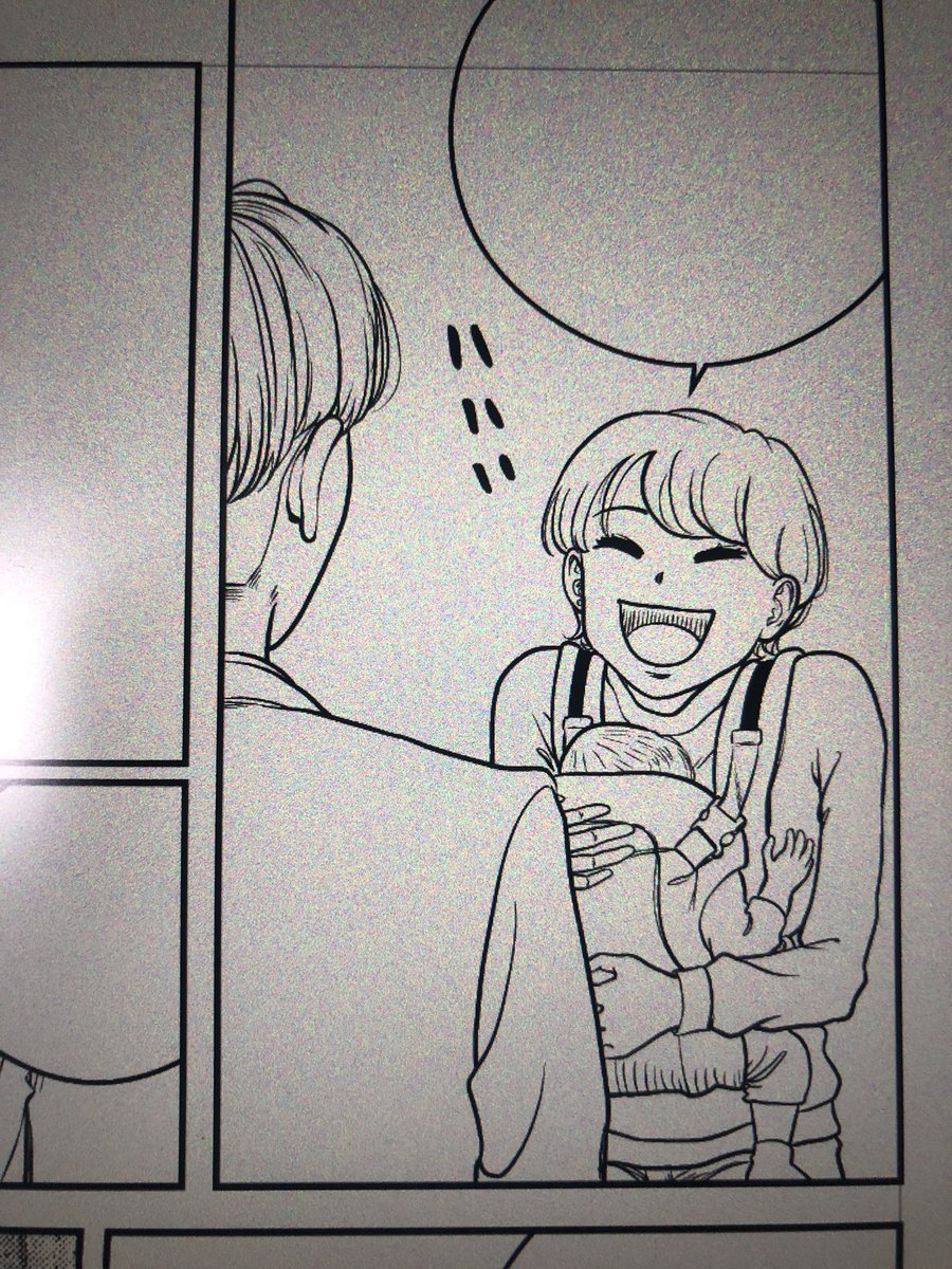 応募原稿描いてます。
モブさん達のペン入れ終わって、残すは背景だけー!

お話と関係ないけど、ベイビー抱いてる女性を描いたの初めてかもしれないです👶✨ 