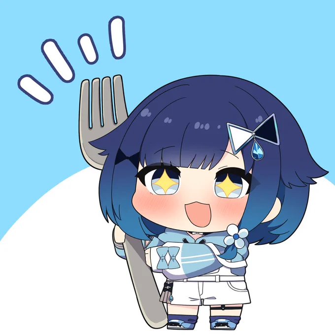 もぐもぐ! #つむぎふと 