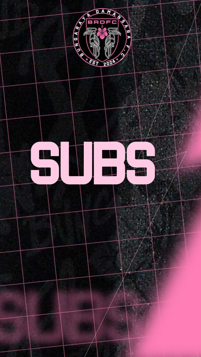 𝐒𝐔𝐁𝐒𝐓𝐈𝐓𝐔𝐓𝐈𝐎𝐍

𝑰𝑵: Tamil Maran
𝑶𝑼𝑻: Marcus Mah 

𝑰𝑵: Brandon Liew
𝑶𝑼𝑻: Ilham Syukri

[BRDFC 🌺 0-2 MFC ⚽️, 45']
#BRDMFC
#mekarbersamabungarayadamansara
