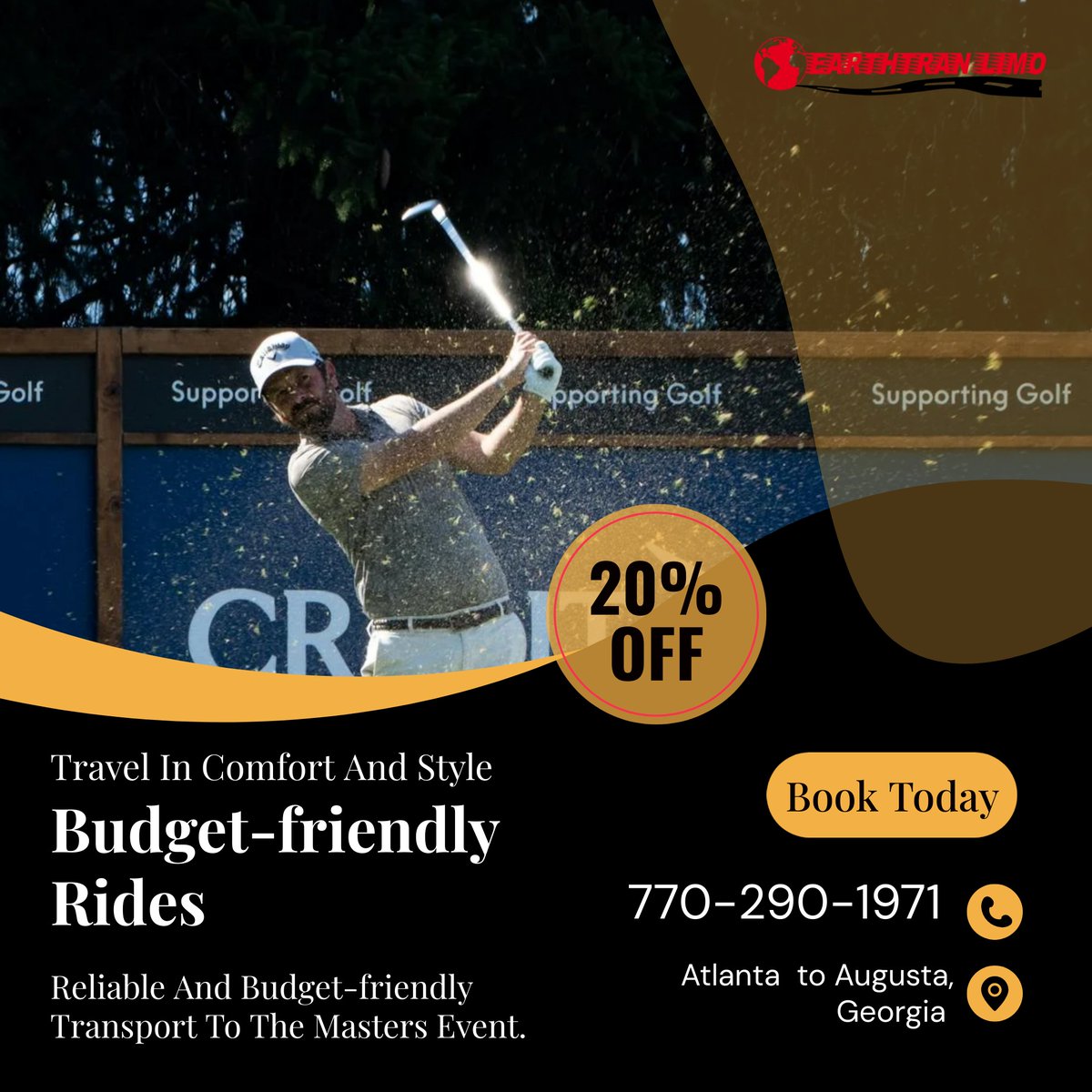Looking for safe, budget-friendly rides to the Masters from Atlanta? 🚗💨 Consider reputable car services that prioritize safety, reliability, and comfort to enhance your experience! Enjoy the game! 🏌

#theaugustanational #carservicetoaugusta #mastersgolf #golftornament