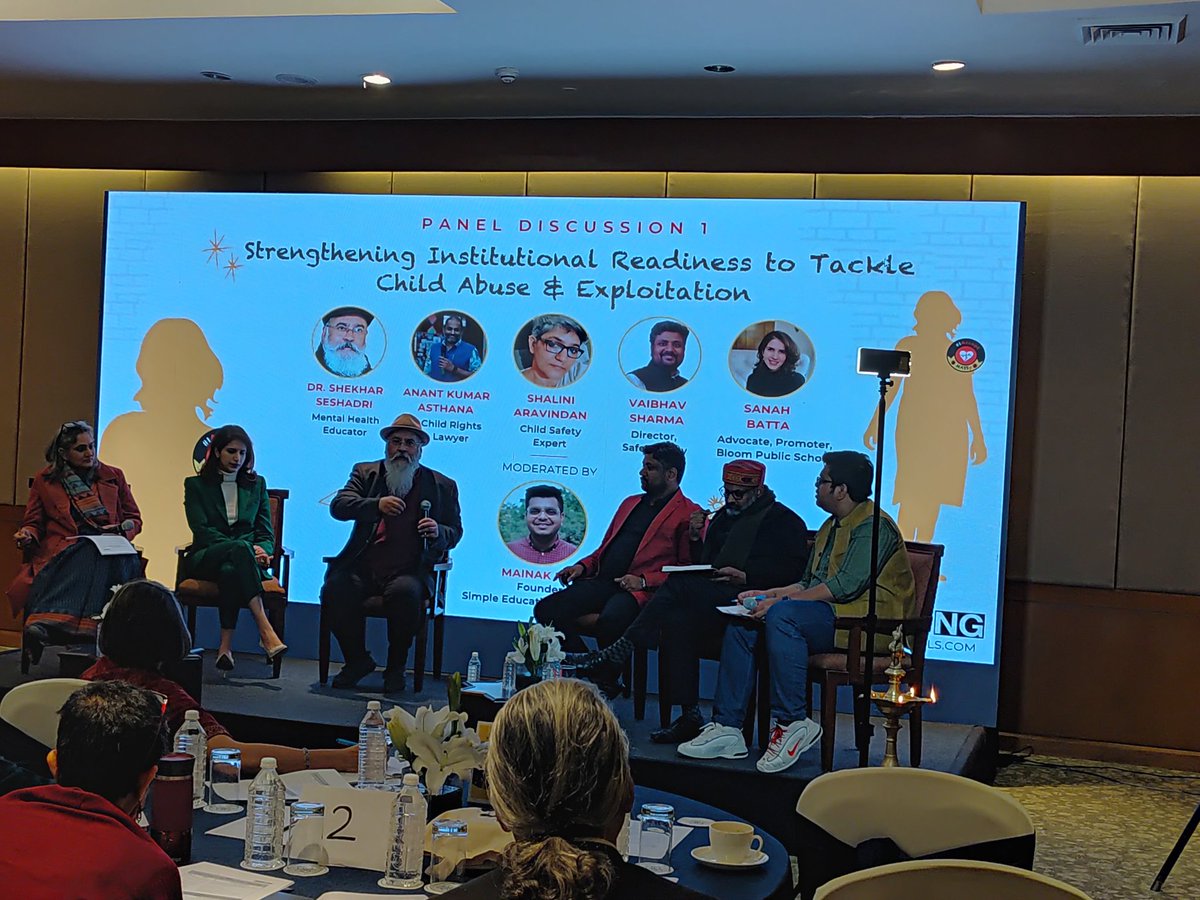 On ground reality of #children, keeping children safe is a challenge! 

But there is #truth and #hope in this. Majority of children in India are facing difficult situations. But there is also hope that we have and will have #teachers with skills, who are intuitive, create safe