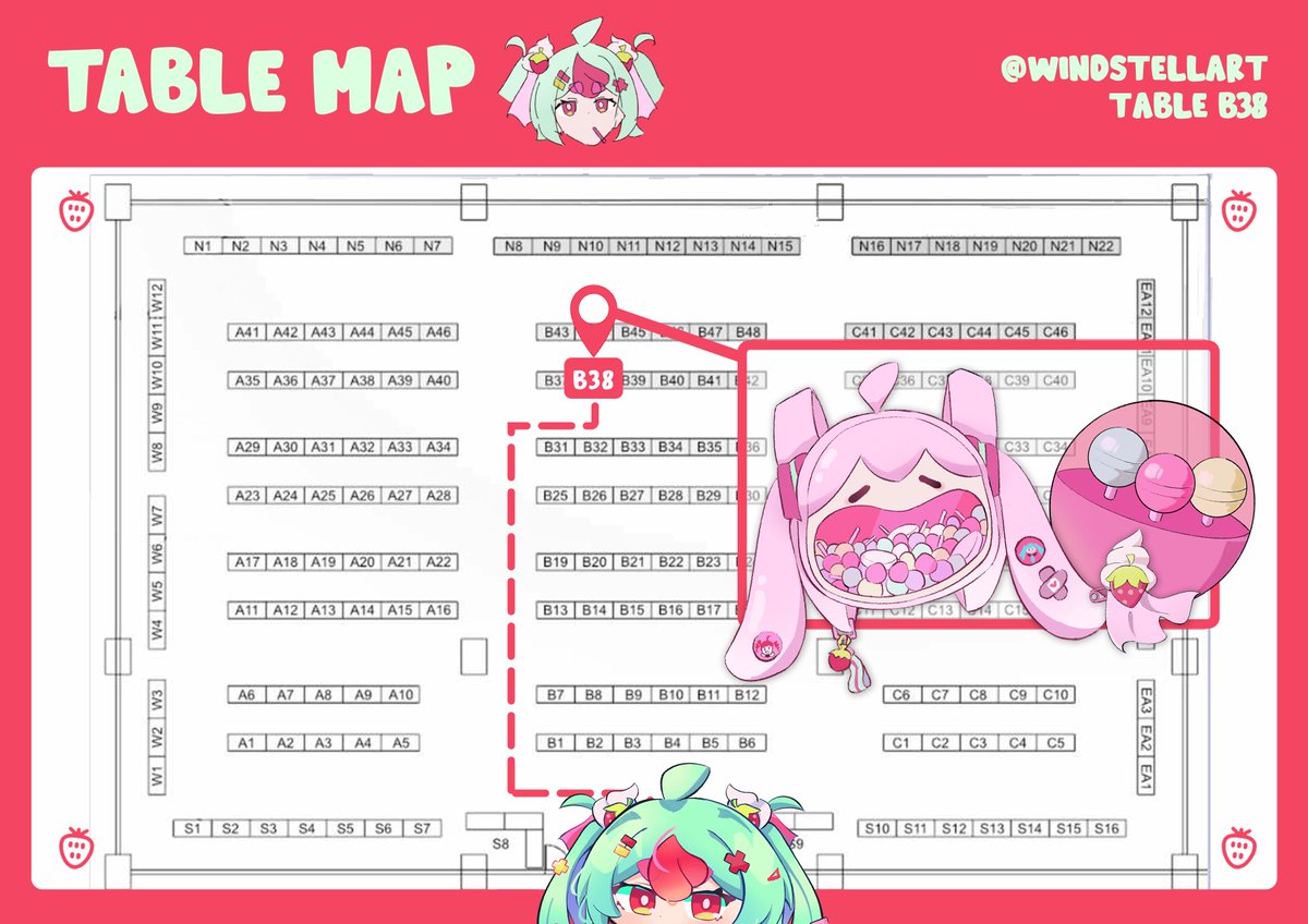 windstellart's tweet image. Komiket Catalog

Table B39 with @_AruChi &amp;amp; @aangeldeesu 

[other fandoms not present will still be available e.g. frieren, zzz, etc.]

#art #catalog #HatsuneMiku #Miku #VOCALOID  #HonkaiStarRail #GenshinImpact #Jinx #Robin