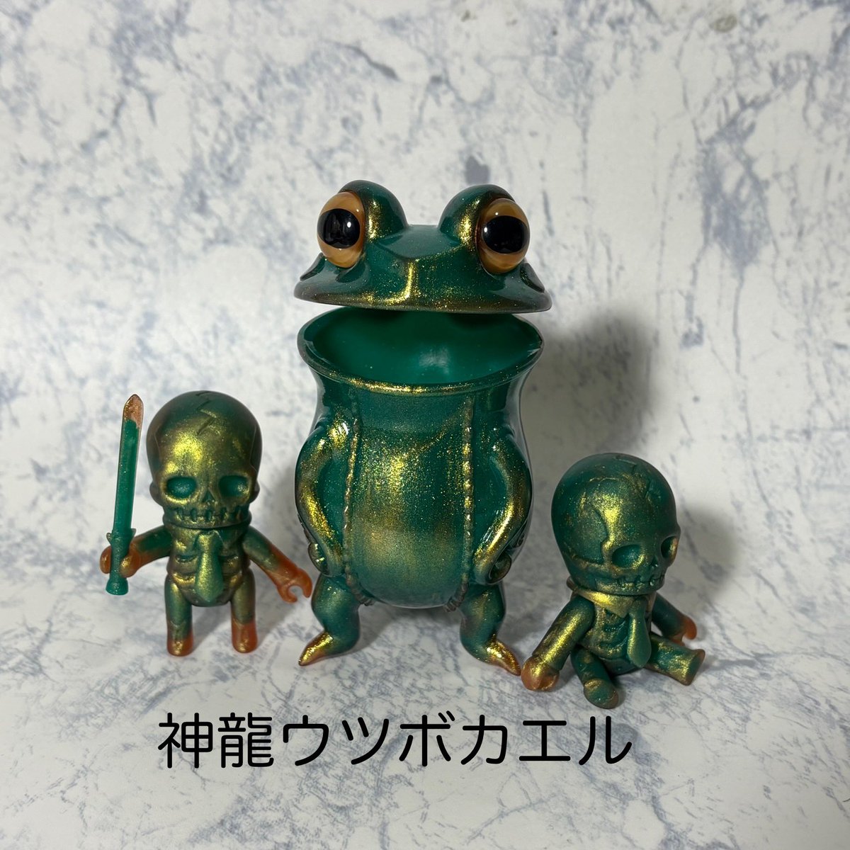 2月9日ワンフェス2025冬 スカルチュラ&はにわや工房+ 2-10-3にて 神龍