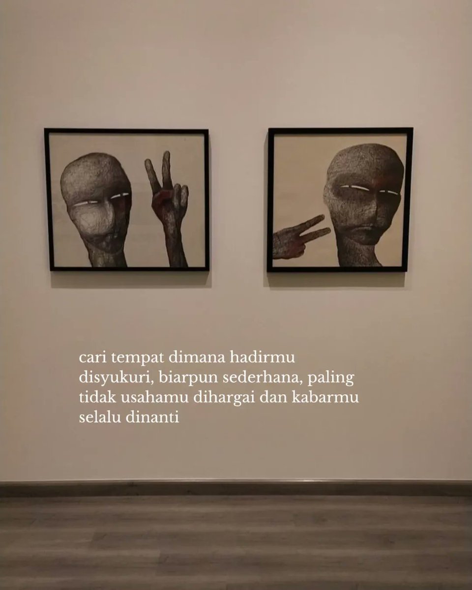 disyukuri, dibanggakan, biar ngga diabaikan.