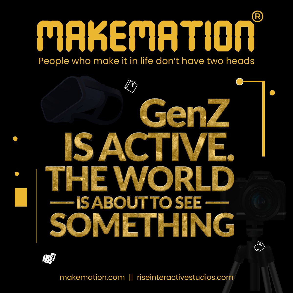 RiseIntStudios's tweet photo. π¬ Makemation is not just a film, it's a movement! ππ₯ Africa's FIRST feature film showcasing how the youth, especially girls, are using AI and tech to tackle Africaβs biggest problems. Get ready to be inspired! π‘
#SomethingBigIsComing #GenZIsActive #Makemation #NotJustAMovie https://t.co/ahb7ciCViG