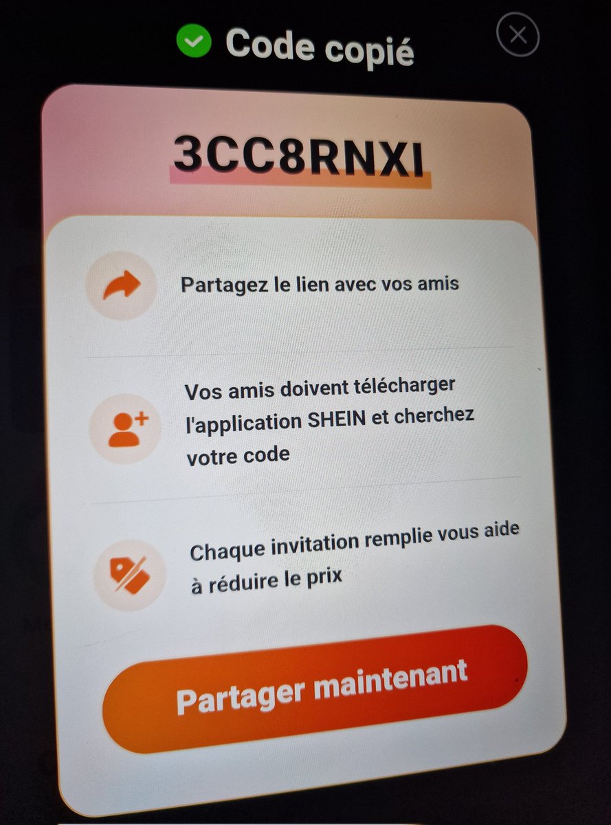 perrinehope's tweet photo. Bonjour, je tente ma chance pour la 1ère fois sur ce jeu. Pouvez-vous m'aider? 
🎁Obtenez  l'application Shein ！Veuillez accepter mon invitation, afin que je puisse obtenir mon cadeau gratuit !🎉
https://t.co/4pTKY8qyBz https://t.co/P0uB9iqdhD