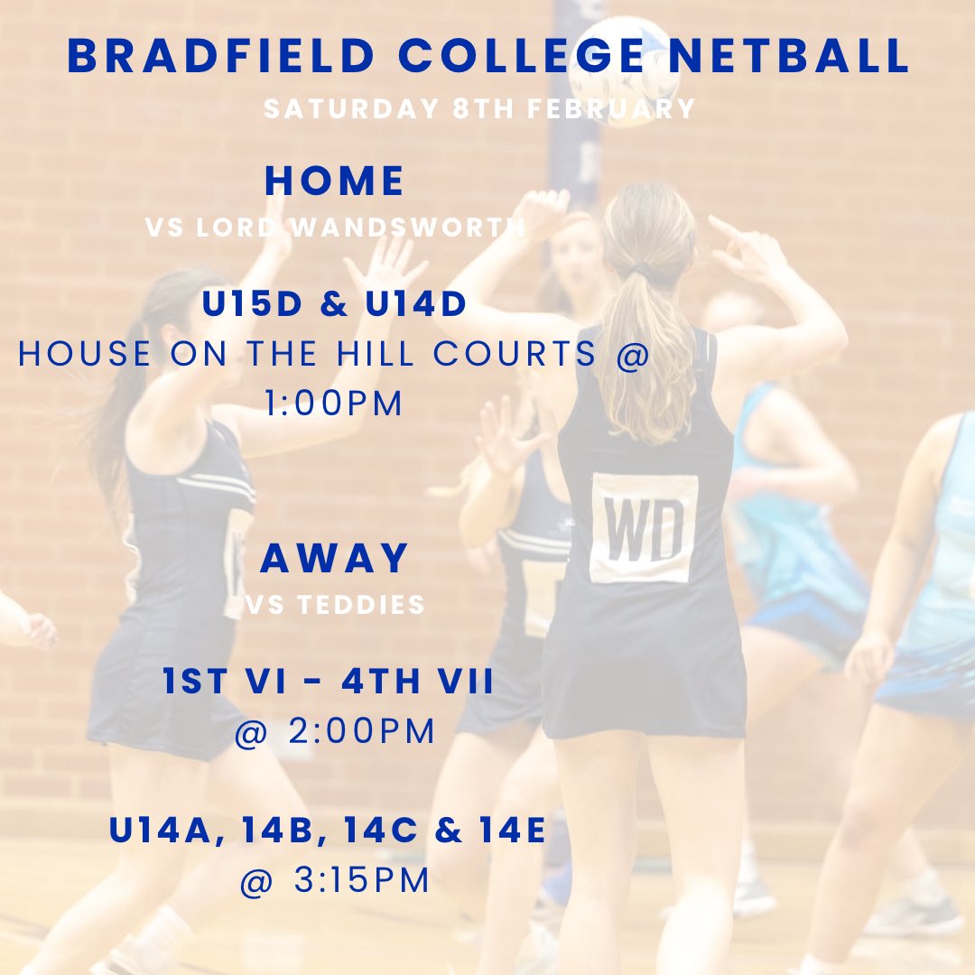 Bradfield Netball tweet media