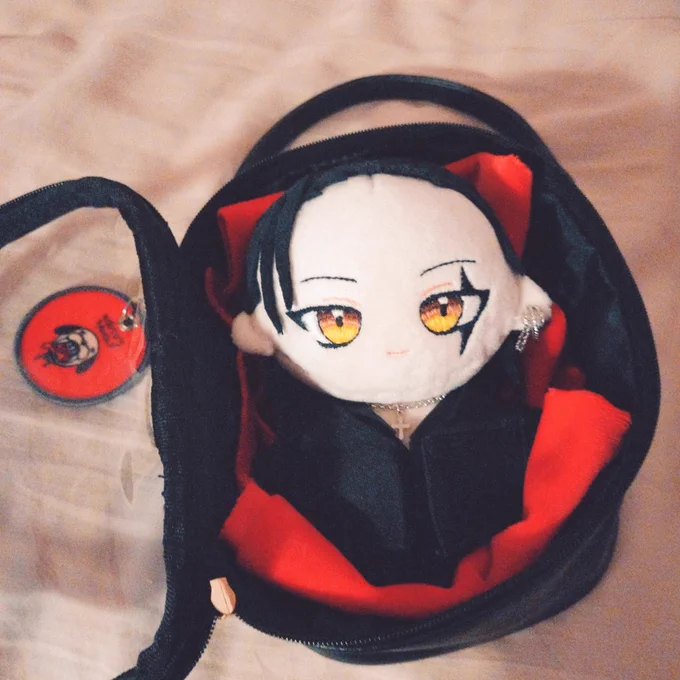 ふわふわの赤い布敷いてあげたらなんとなくドラキュラ感 