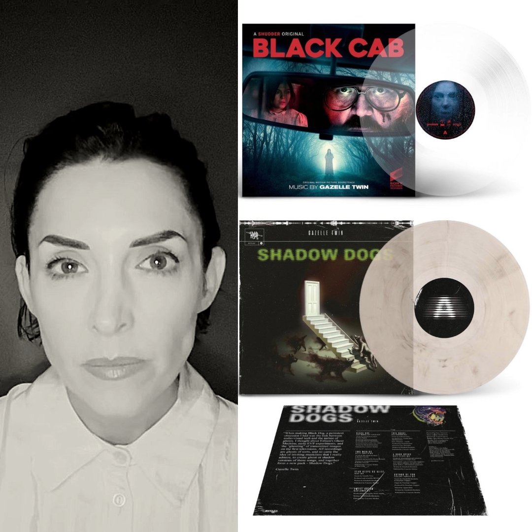 Coming for Record Store Day 2025 #RSD2025 - Two special edition vinyl releases via <a href="/invadarecordsUK/">Invada Records UK</a> :

Black Cab OST on clear 
Shadow Dogs LP on milky clear &amp; black marble