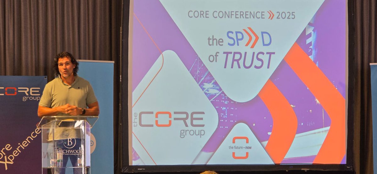 CoreCloud_'s tweet photo. Core Conference 2025 @victormatfield #thespeedoftrust https://t.co/3j2i3DZctC