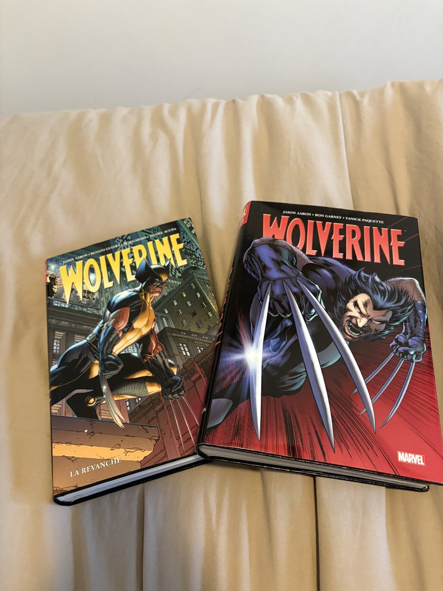 Altaros🇫🇷 (@altaros_hs) on Twitter photo J’ai écouté l’avis de <a href="/Wintrfell/">Comics Grinch'</a> on va tester ce run. Première lecture sur Wolverine. J’ai opté pour l’ancienne édition que je trouve plus belle 😉 J’ai écouté l’avis de <a href="/Wintrfell/">Comics Grinch'</a> on va tester ce run. Première lecture sur Wolverine. J’ai opté pour l’ancienne édition que je trouve plus belle 😉