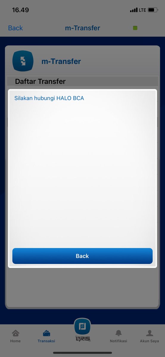 ocirosi652's tweet photo. Mau transaksi malah kaya gni.. sudah menghubungi halo BCA katanya ga ada masalah, aktif dan normal, gmna nih @HaloBCA https://t.co/YLHlXlJSjL