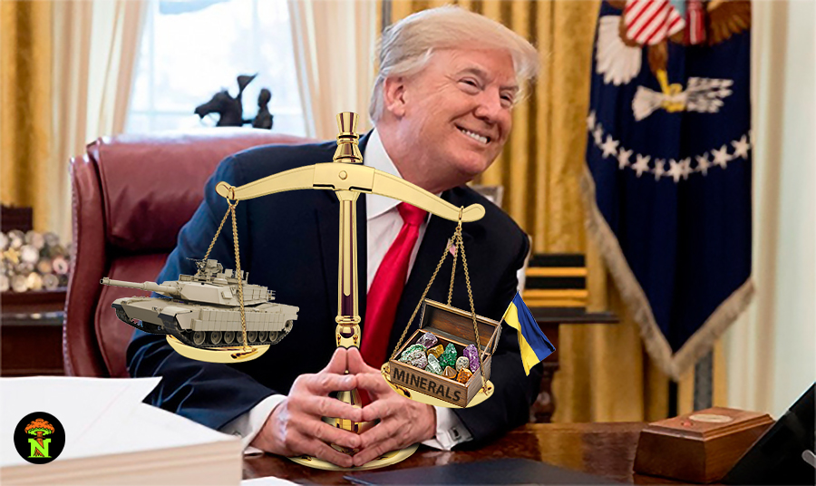 Trump is interested in trading US weapons for Ukrainian minerals. We wonder how much $NUK will be worth.

Join $NUK Telegram community for launch announcment: t.me/nuklearcoin