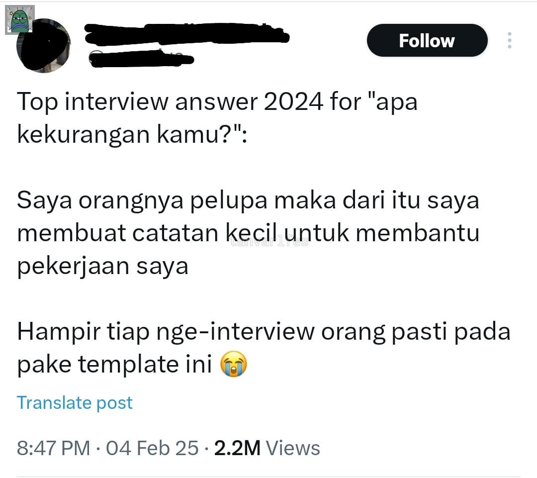 tanyarlfes's tweet image. WKWKKWKWKW INFO JAWABAN LAIN DONGGG GESS 😭 💚