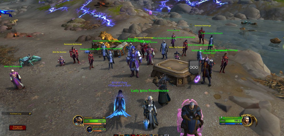 I just finished the Main Quest for the Kirin Tor, and man there is such a big absense... Vereesa not in this expansion! Screenshot explains everything, look at the Silver Covenant and they have no damn leader! Like even if the story didnt have her why isnt she with reinforcements