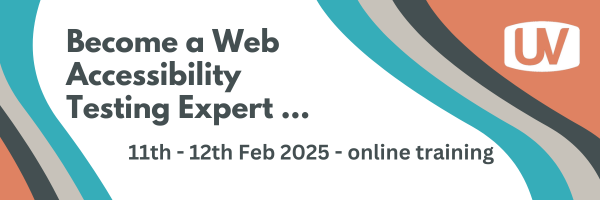 🔹 Mastering Web Accessibility Testing  - Training on 11,12 Feb. Learn how to identify and fix accessibility barriers through effective testing. Ideal for developers, testers, and #accessibility specialists to resolve #a11y issues
Book your place at ow.ly/TfWZ50UVsJp