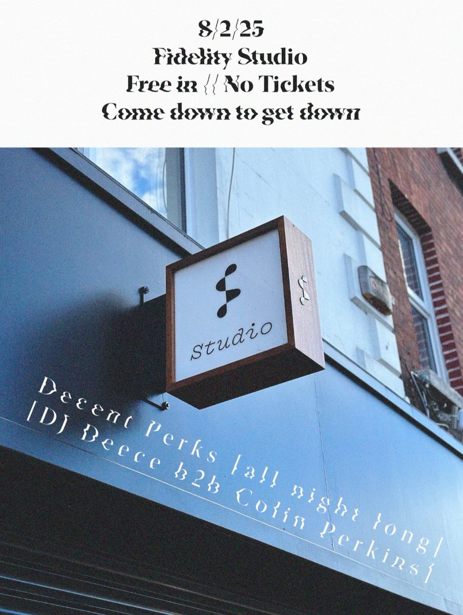 Excited to play all night long this Saturday Feb 8th at Fidelity Studio 

🐎🐎🐎