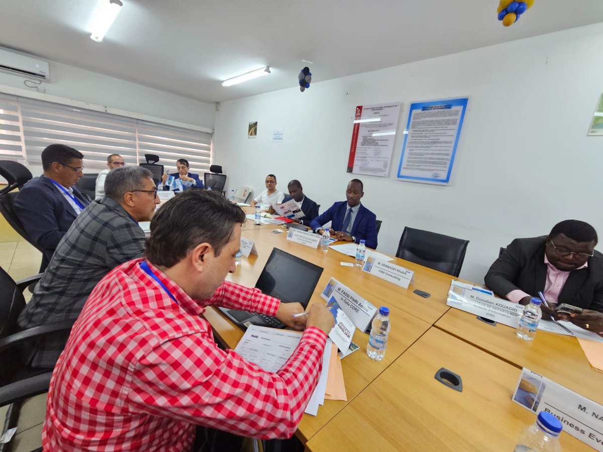 ASMEX_Maroc's tweet image. #Côtedivoire : Notre délégation #ASMEX en pleine action !  Rencontres BtoB fructueuses avec les acteurs clés des secteurs de l'agroalimentaire, du BTP et bien d'autres.  #export #Maroc #Afrique #opportunités