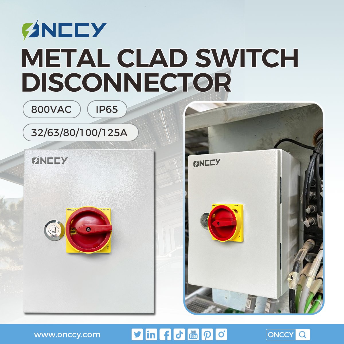 grace_aswich's tweet image. Thank You to Our Customers for Sharing Their ONCCY Installation Cases! 🙌🔧
#ElectricalSafety #SwitchDisconnector #ControlPanel  #MetalCladSwitch #ONCCYElectrical #ONCCY #ElectricalEngineering #electrical #power #solar