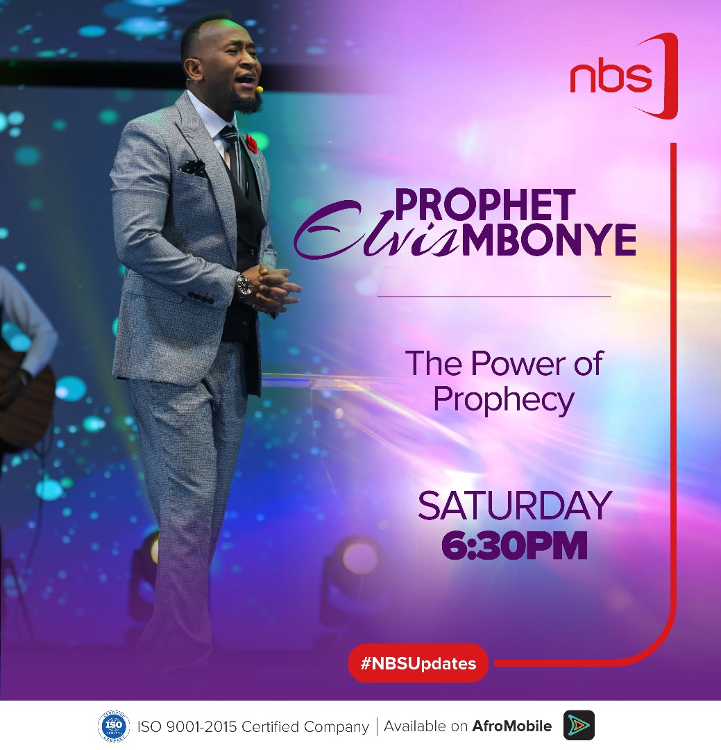 NBS Television (@nbstv) on Twitter photo Experience the transformative Power of Prophecy with <a href="/Prophet_elvis/">Prophet Elvis Mbonye</a> this Saturday at 6:30 PM. Be part of this uplifting encounter!
#ProphetElvisMbonye #NBSUpdates Experience the transformative Power of Prophecy with <a href="/Prophet_elvis/">Prophet Elvis Mbonye</a> this Saturday at 6:30 PM. Be part of this uplifting encounter!
#ProphetElvisMbonye #NBSUpdates