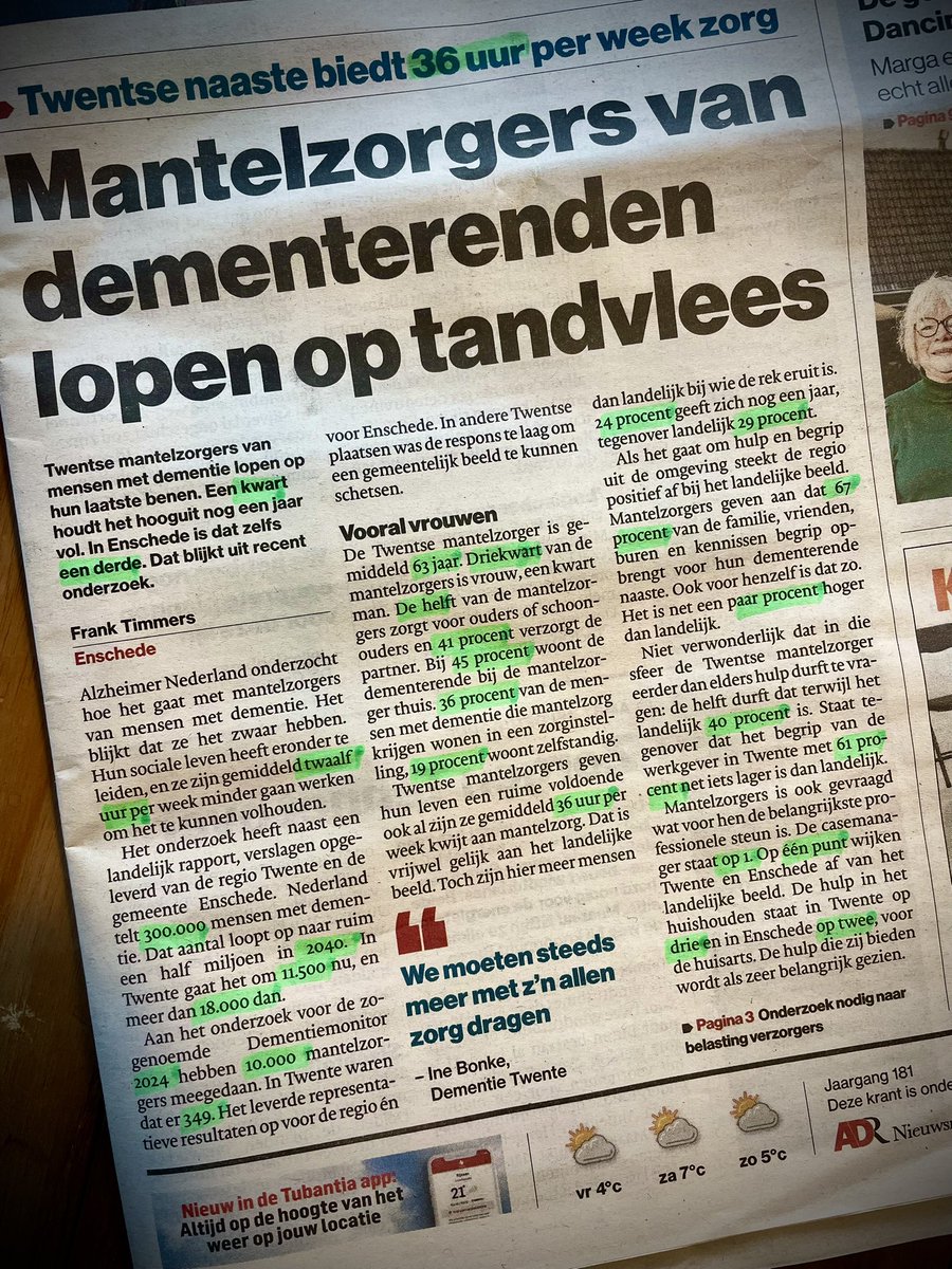 Tweutter's tweet image. Goed artikel, jammer dat er zo weinig cijfers &amp;amp; percentages genoemd worden