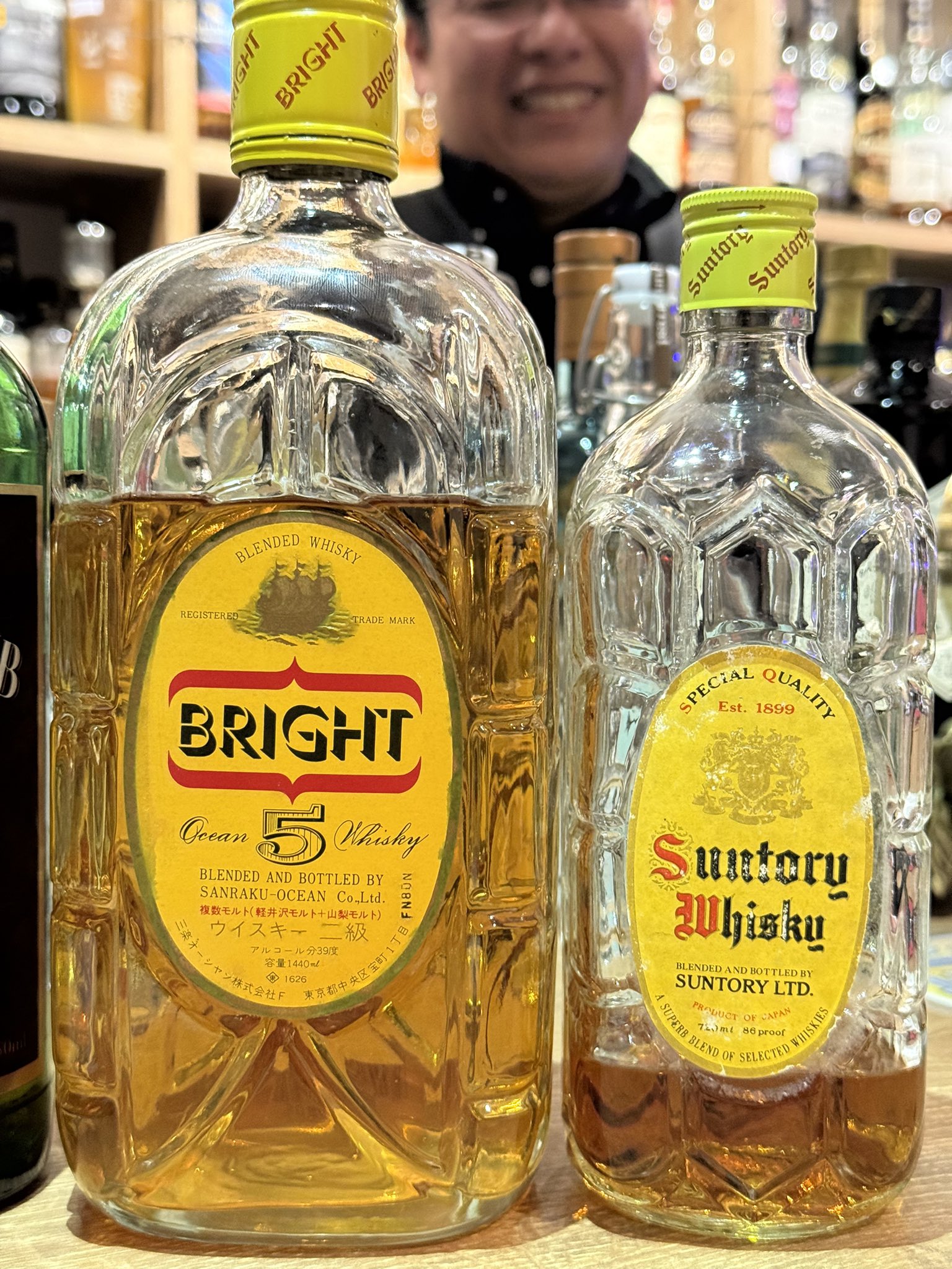 オーシャンウイスキー BRIGHT（ブライト）1440ml 従価 三楽