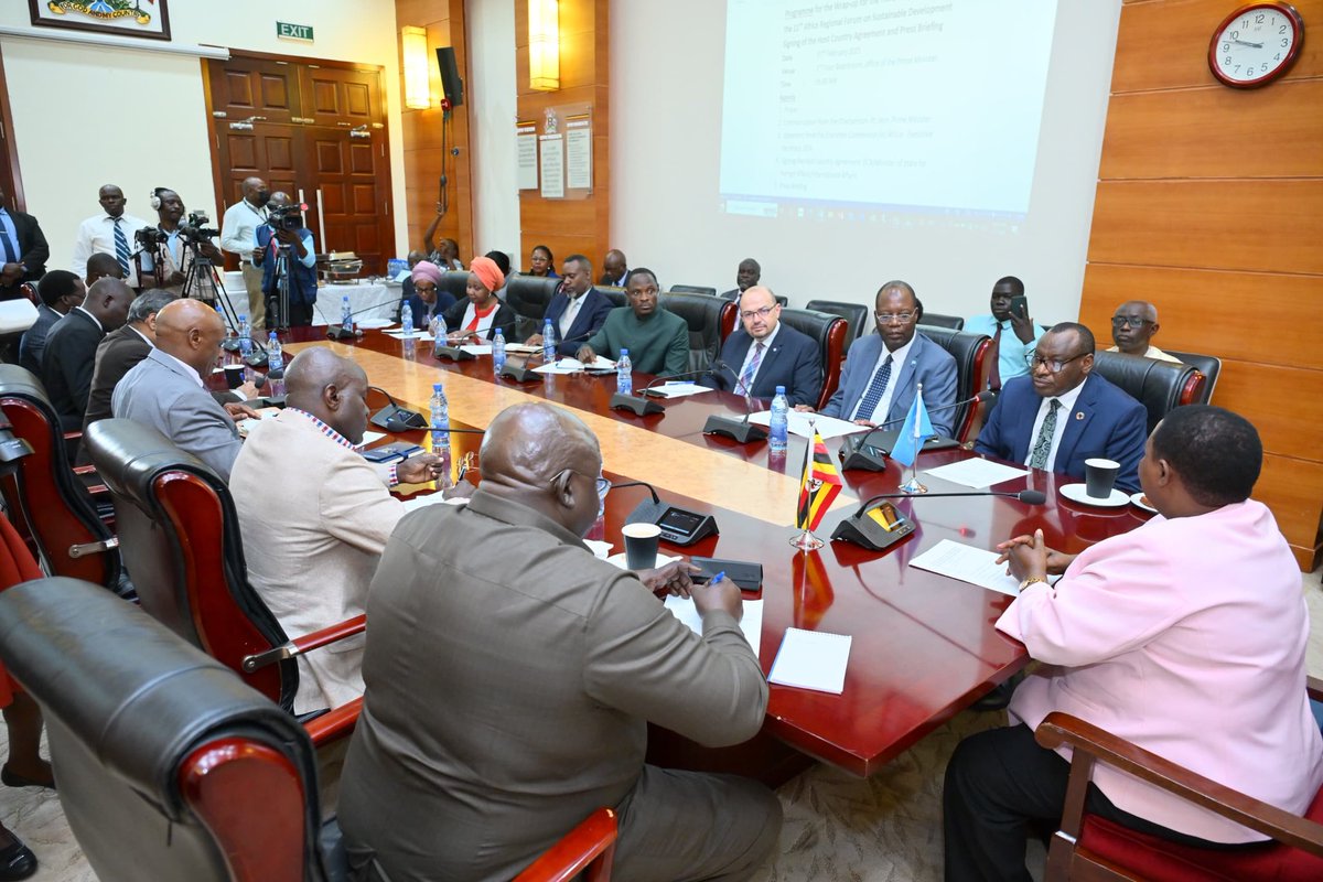 "Every country in Africa wants jobs and inclusive growth; therefore the theme for the forum is Driving job creation and economic growth through inclusive, science and evidence-based solutions for the 2030 Agenda and Agenda 2063," said <a href="/claverGatete/">Claver Gatete</a> to the media on #ARFSD11