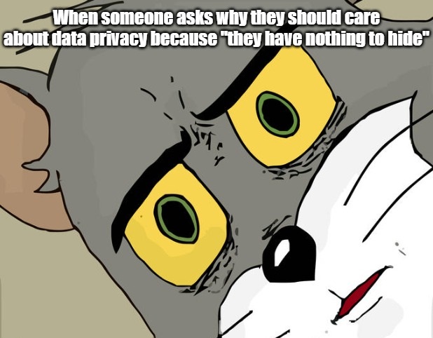 FlokiNETehf's tweet image. Repeat after us... 'I have nothing to hide, but I still want my privacy!' 🔐
#meme #flokinet #MemeFriday #privacy #PrivacyMatters