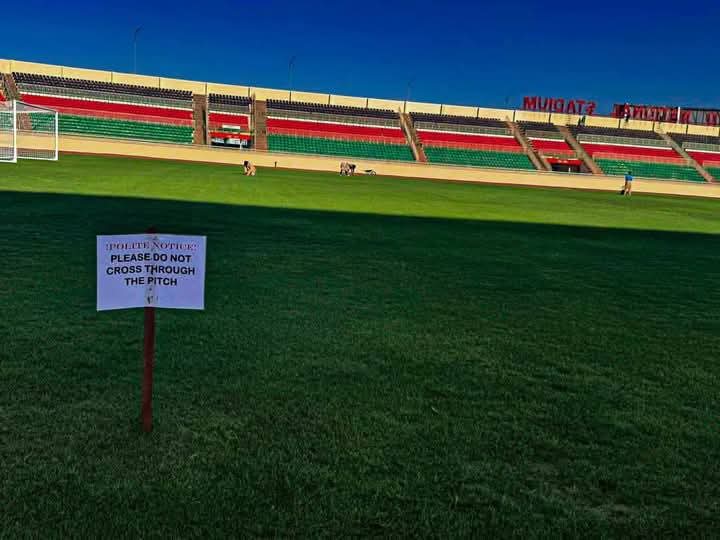s_thoiyani's tweet photo. Upgrading the sports infrastructure at the Nyayo National Stadium aimed at improving the stadium's lighting, seating, and the washrooms. It has since been approved for CHAN2024.

Kazi kwa mpango! https://t.co/n2DqLUGUEo