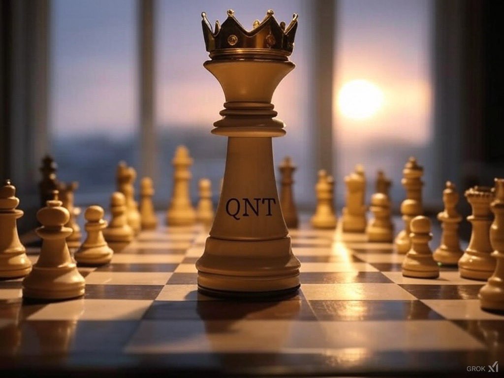 $QNT will be 🤴
Ensure you be part of the ceremony