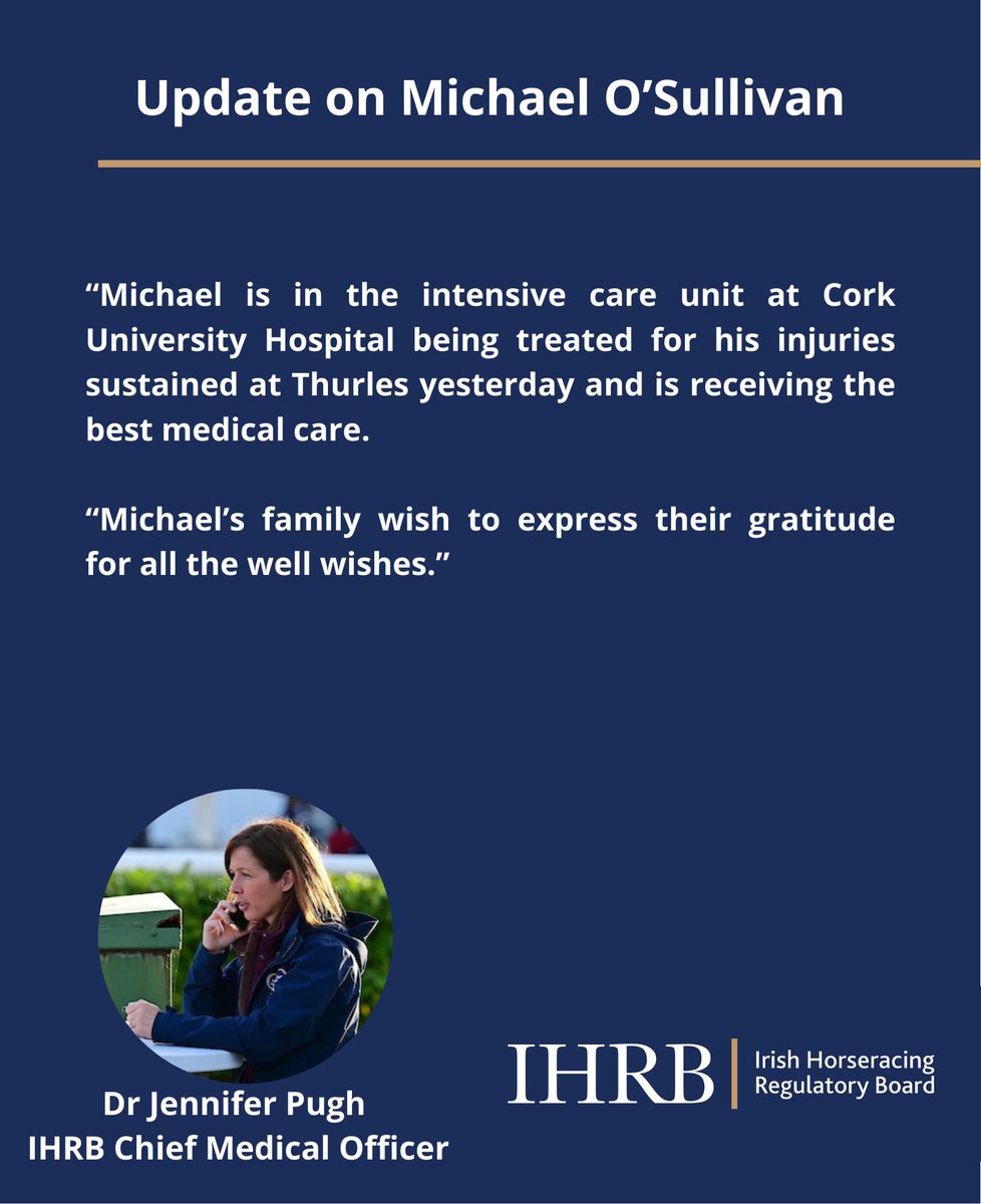 Update on Michael O’Sullivan