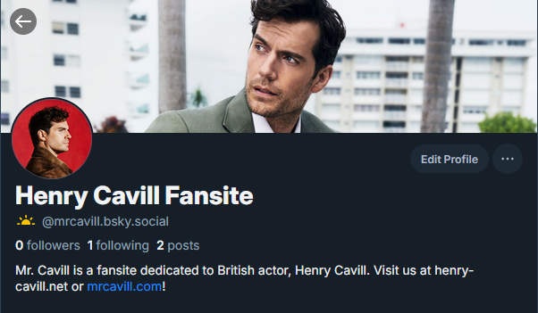 Mr. Cavill Fansite tweet media
