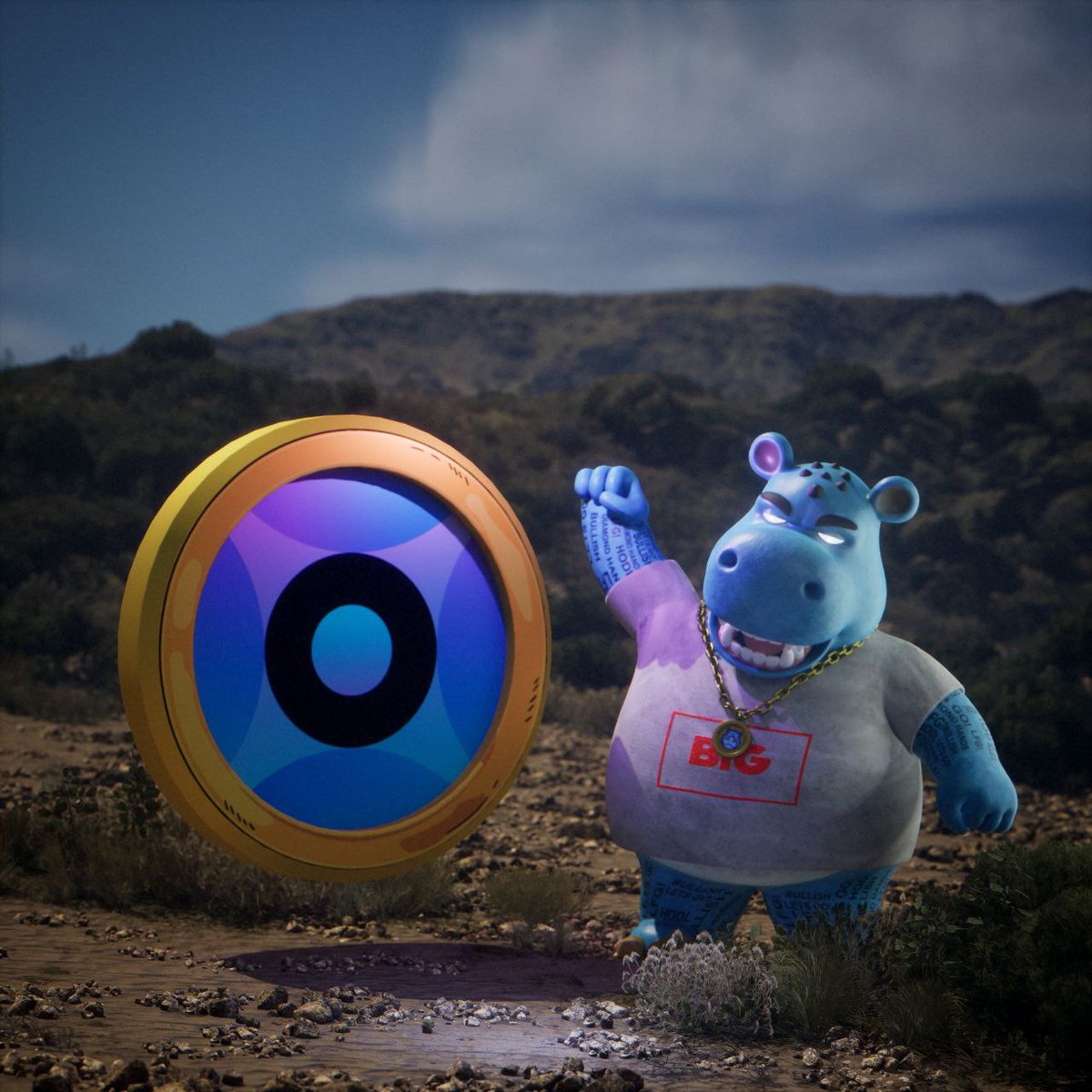 TGF! <a href="/BIGcryptomeme/">BIG</a> is offering the <a href="/Colonylab/">COLONY 🔺</a> community 10 whitelist spots for their $BIG Free Mint this Monday, Feb 10, on <a href="/joepegsnft/">Joepegs</a>! 🦛🔥

🔷 Collection size: 500

Want in? Like, RT &amp; tag 2 friends in the comments!

⏳ 24 hours to enter!