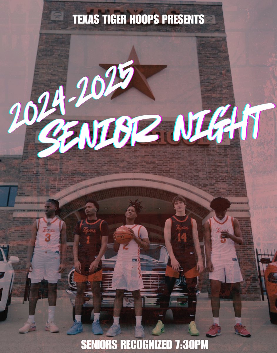 TODAY. IS. THE. DAY.

Senior night vs Tyler.

Playoff spot on the line.

It gets no better.