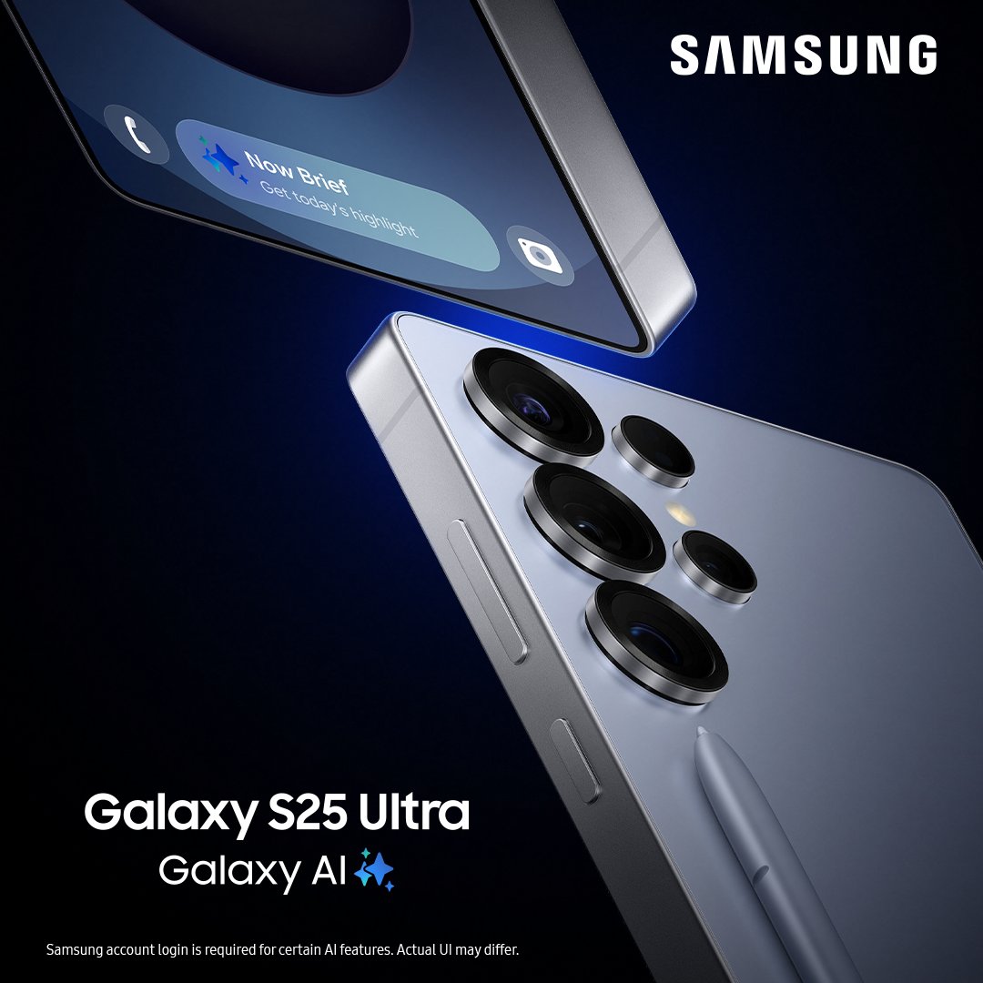 Next level speed, style and size with the Samsung S25 Ultra 💪

✅Power-packed new processor
✅Larger display
✅Super Powered Galaxy AI

Get yours today on the #NationsNetwork 👇

vodafone.uk/S25Ultra