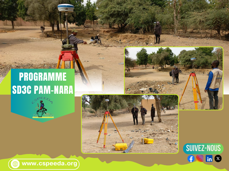 ONGCSPEEDA's tweet image. 🌍 En mission à Ballé, commune de Dogofry, pour la collecte de données en vue d&apos;une étude de faisabilité d&apos;un ouvrage de franchissement. Une étape clé dans le cadre du programme SD3C PAM-Nara pour des infrastructures durables et accessibles ! 🚧📊 #Développement #SD3C #PAMNara