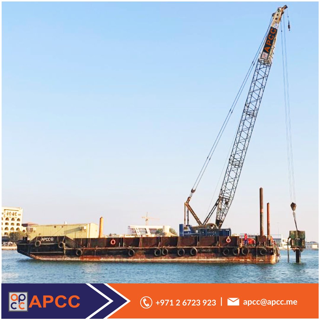 apccintl's tweet photo. Looking back on our marine project, which was successfully completed in the dynamic city of Abu Dhabi.

#ConstructionLegacy #APCC #APCC_projects 
#shoringworks #excavation #best_piling_enabling_company #piling_in_abudhabi
#enabling_works_uae #SoilImprovement #marinework https://t.co/bGNojcZdGc