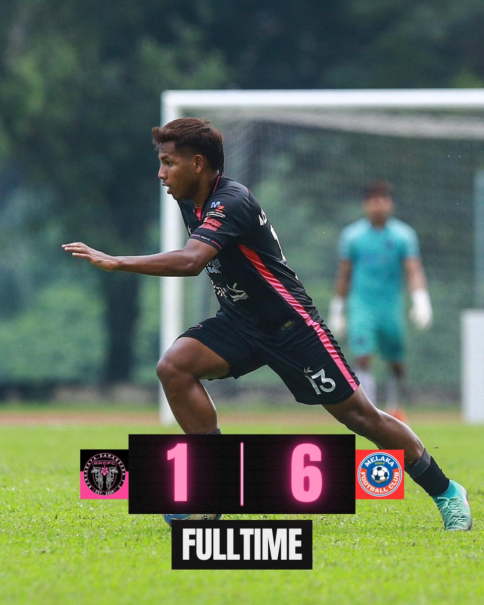 A loss to learn from. We go again until the end 💪

#BRDMFC
#mekarbersamabungarayadamansara