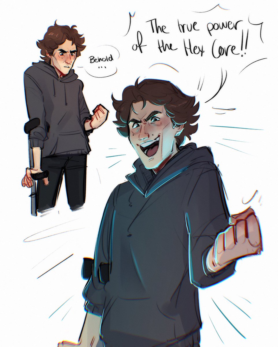 Stupid high school/modern au based on that voice line 