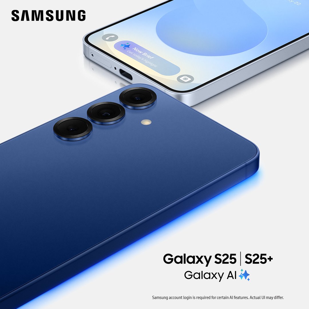 The Samsung S25|S25+

Epic inside and out

✅Superpowered Galaxy AI
✅Ultra-bright display
✅Silky smooth gaming

Get yours today on the #NationsNetwork 👇

vodafone.uk/S25Plus
vodafone.uk/S25