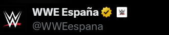 WWEespana's tweet photo. Algunas personas ya os habéis dado cuenta, y sí, es oficial ☑️🏅
WWE España vuelve a ser más, más WWE España que nunca en esta plataforma. Gracias por estar ahí haciendo ruido, familia 🖤 https://t.co/N9qaMbukmY