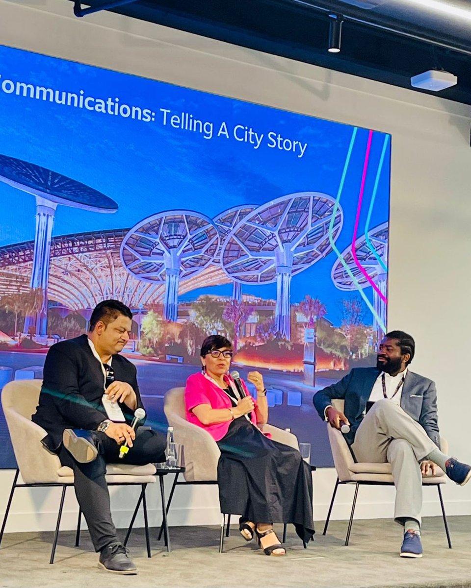 cfaraj's tweet photo. It was an honor to share the stage at the Cities in Action Forum 2025 at @expocitydubai, with visionary city leaders, innovators, and changemakers, exploring how media, technology, and storytelling can help build more inclusive and resilient cities.
#ExpoCityDubai #CitiesInAction https://t.co/oafXjt83jd