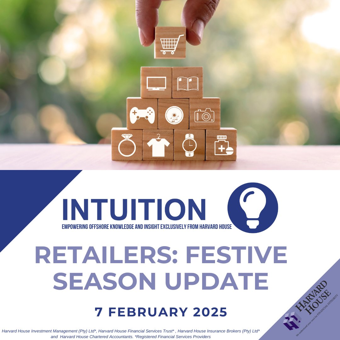 _hhgroup's tweet photo. The “Golden quarter” is a critical period for retailers and consists of the run up to Christmas and Black Friday period.
In this article, Jana van Rooyen examine recent trading updates from the retailers.
Read more now https://t.co/cOdIjvPDgD
#investments #wealthpool https://t.co/2sDLYStOUs