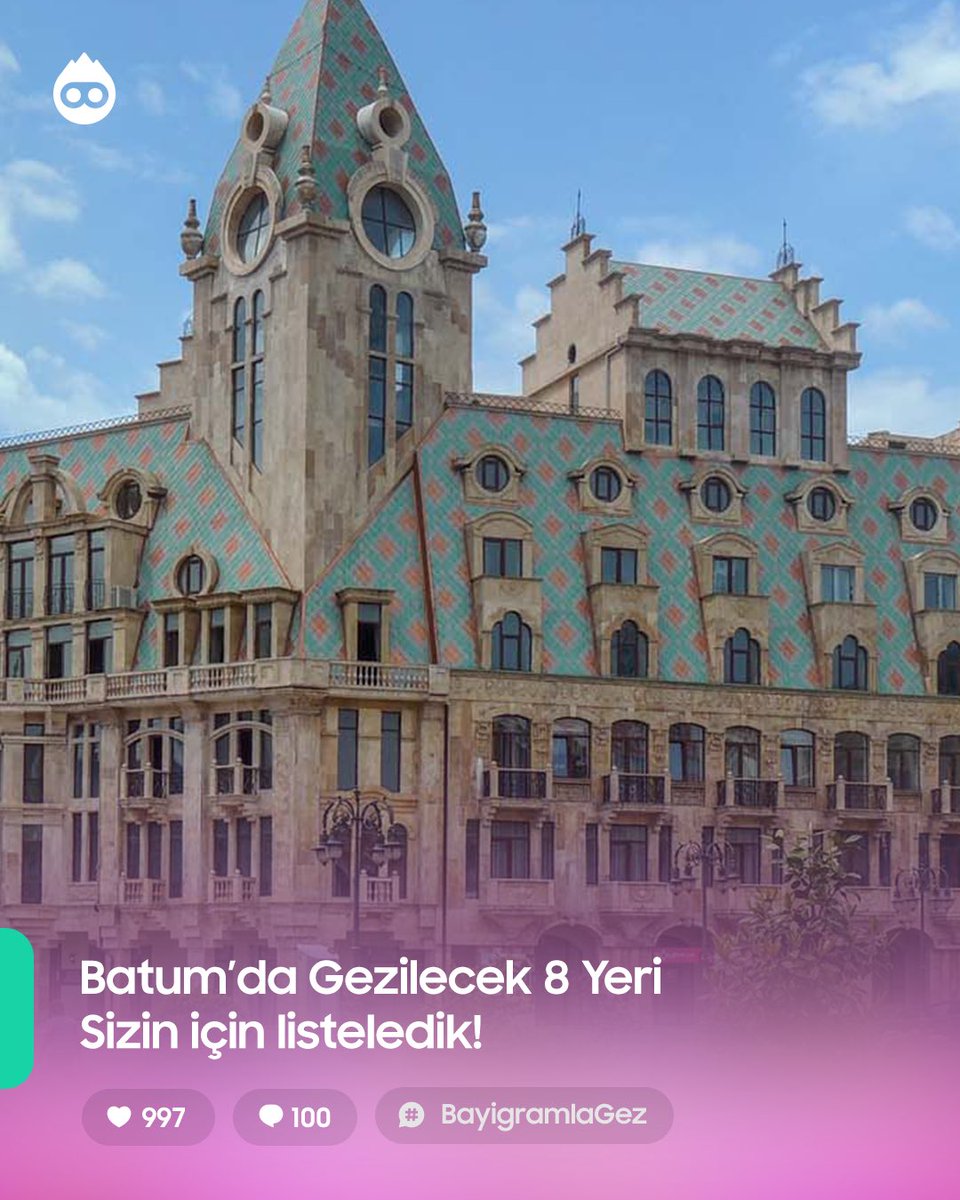bayigramcom's tweet photo. Batum'da Gezilecek 8 Yeri sizin için listeledik. 

Keşfetmek için: https://t.co/r4seJjjg61 https://t.co/mTB5vNlEdW