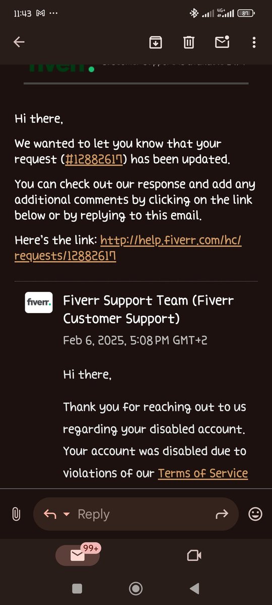 Lmvellous's tweet photo. @fiverr @FiverrSupport 
Good day suport i noticed my buyer acc got limit .i wish to know the reason why my money is yet to refund to my bank account/card the affected account mail is tommy.germany752@gmail.com.... please refund my money. https://t.co/vCJOjRKLwq