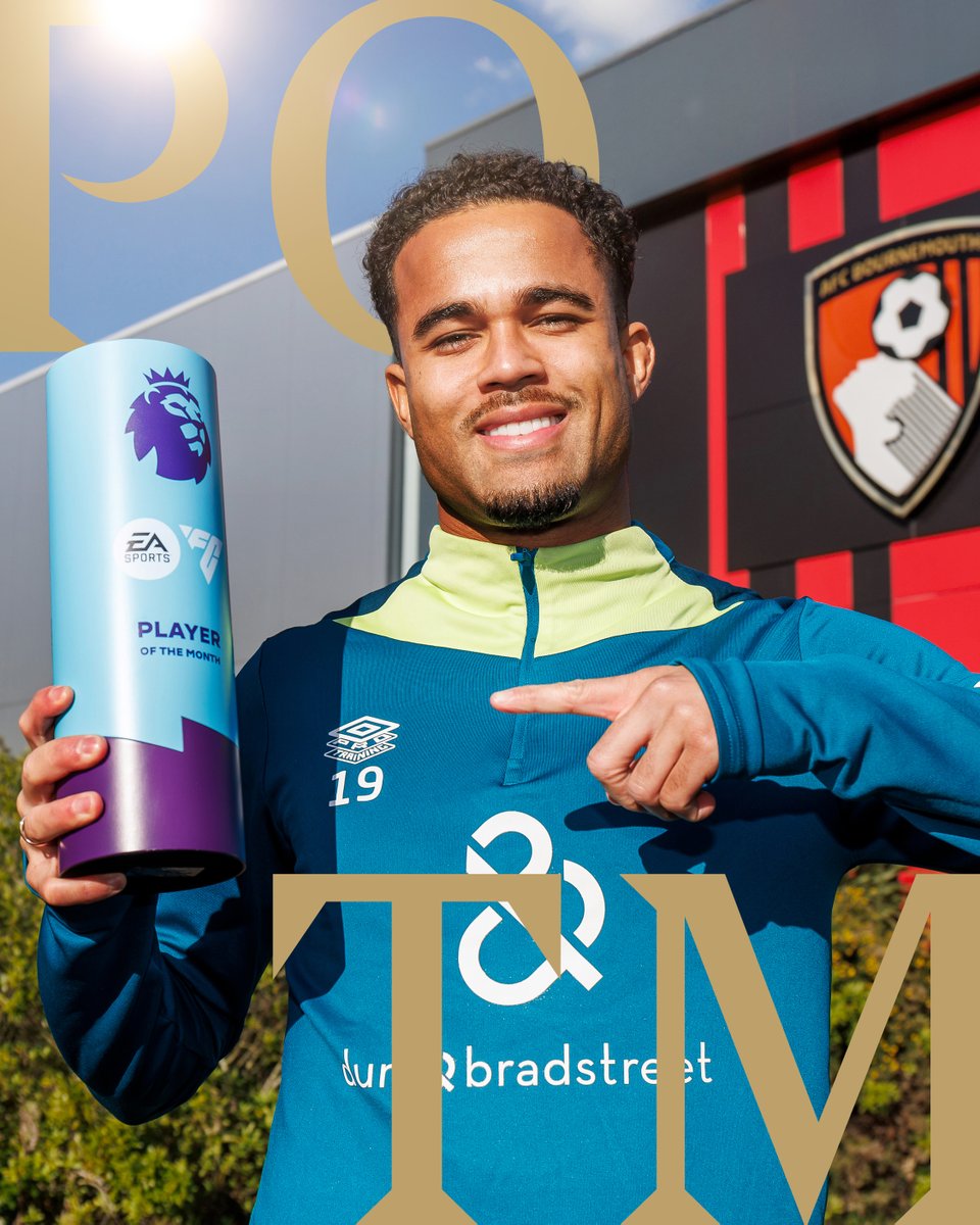 PLAYER. OF. THE. MONTH. 🏆

Take a bow, <a href="/justinkluivert/">Justin Dean Kluivert</a> 🔥