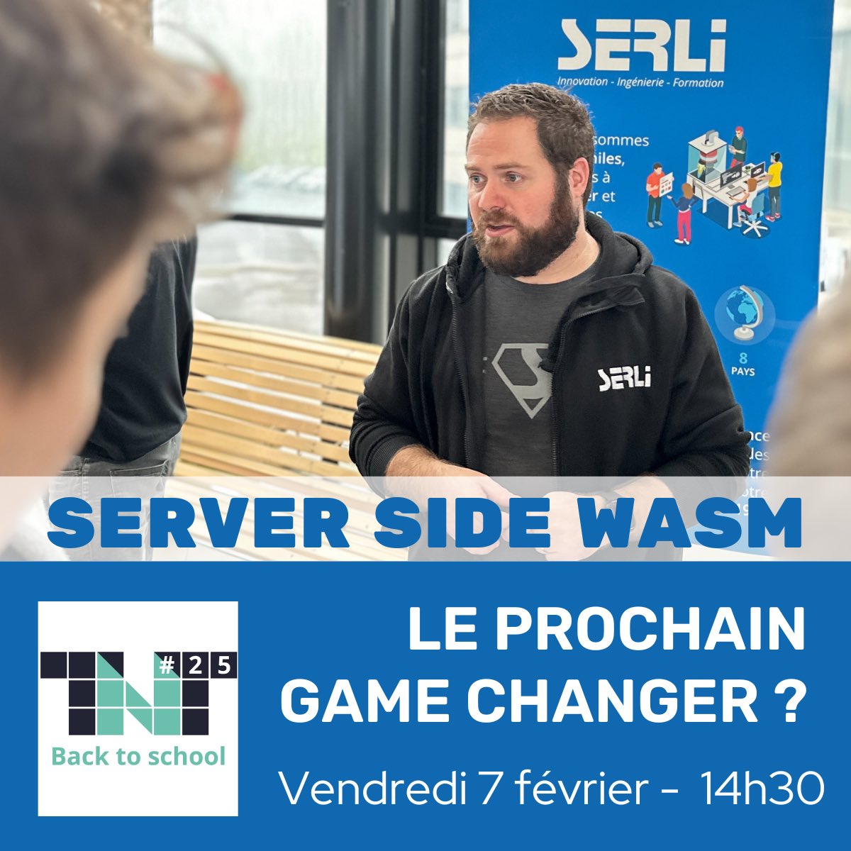 Serli (@serlifr) on Twitter photo Direction <a href="/tourainetech/">Touraine Tech</a> pour <a href="/TrevorReznik/">Mathieu Ancelin</a> aujourd'hui !
À 14h30, il donnera avec <a href="/Zwiterrion_/">ANNE Etienne</a> un talk sur "Server-Side WASM : le prochain game changer ?".
Vous pourrez le suivre en live par ici :
youtube.com/watch?v=TlV0ya…
#TeamSerli Direction <a href="/tourainetech/">Touraine Tech</a> pour <a href="/TrevorReznik/">Mathieu Ancelin</a> aujourd'hui !
À 14h30, il donnera avec <a href="/Zwiterrion_/">ANNE Etienne</a> un talk sur "Server-Side WASM : le prochain game changer ?".
Vous pourrez le suivre en live par ici :
youtube.com/watch?v=TlV0ya…
#TeamSerli