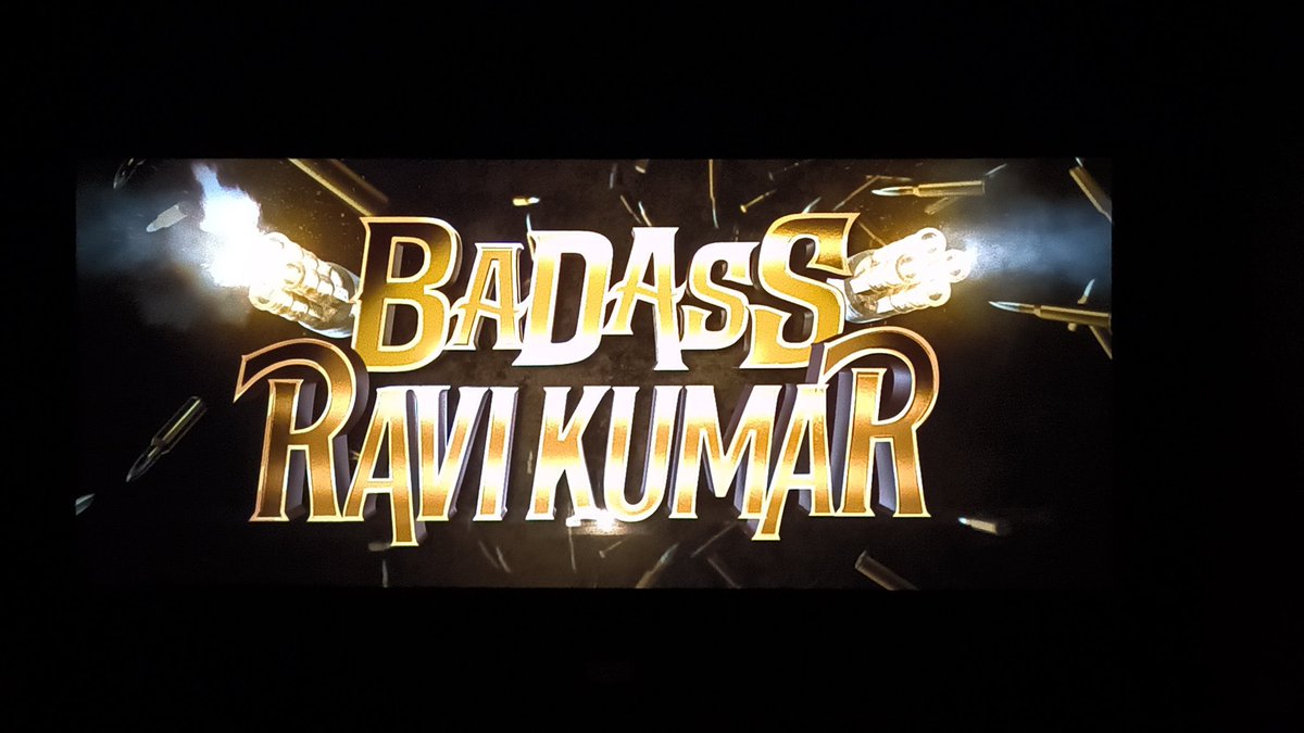 nikhilkedd's tweet image. #BadassRavikumarReview blockbuster written all over dialoguebaazi full marks to #BuntyRathore
Logic optional
Entertainment - 💯 %
Himesh’s acting has improved tremendously
Audience repeated the dialogues along with Himesh
Comedy is a let down
Action is fair