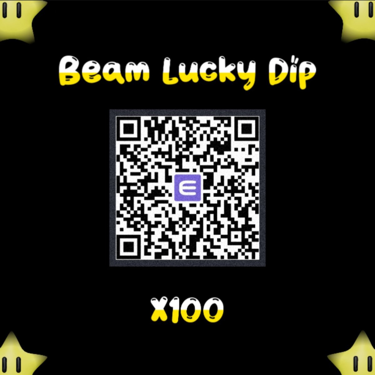 Ready, Set, Scan!

Community support is going well, few sales recently means I can infuse more ENJ into sENJen.

Beam Lucky Dip sENJen #21:

✅️10 Enjin infused

Good luck and have fun