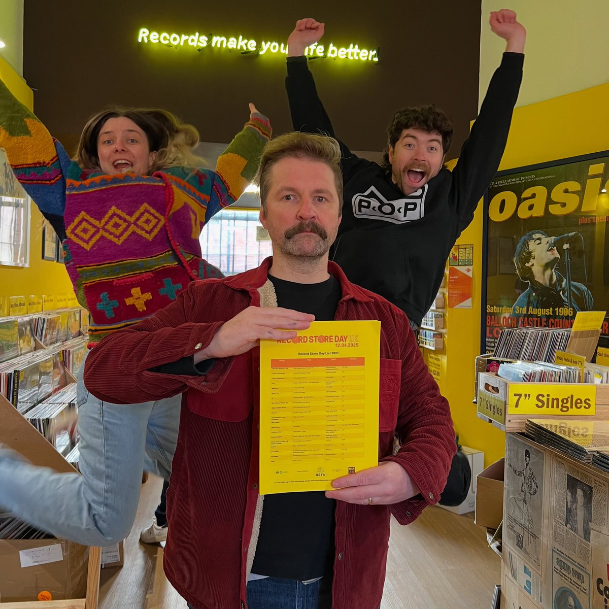 TIME TO GET SERIOUS
RSD 2025 LIST HAS ARRIVED
Pls get in touch to let us know what you’ll be queueing for on SAT 12 APRIL

We’ll be open 8 til 8 bringing the TR
party wi beers &amp; balloons &amp; Rosie singing some tunes
#thornerecords #recordsmakeyourlifebetter #recordstoreday #rsd25